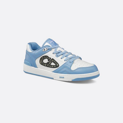 Light Blue and White