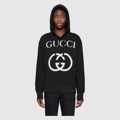 HOODED SWEATSHIRT WITH INTERLOCKING G