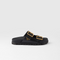 Leather strap slides