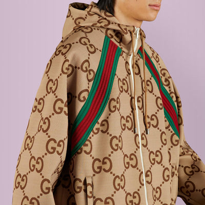 COTTON JERSEY HOODED SWEATSHIRT