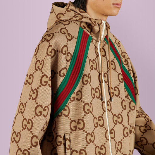 COTTON JERSEY HOODED SWEATSHIRT