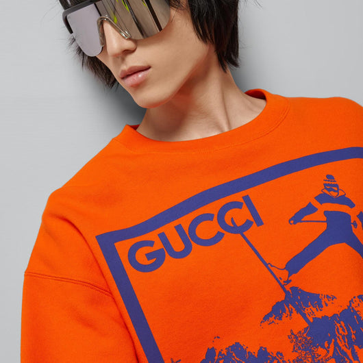 COTTON JERSEY SWEATSHIRT