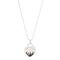 COLOUR HEART SPLASH TAG NECKLACE