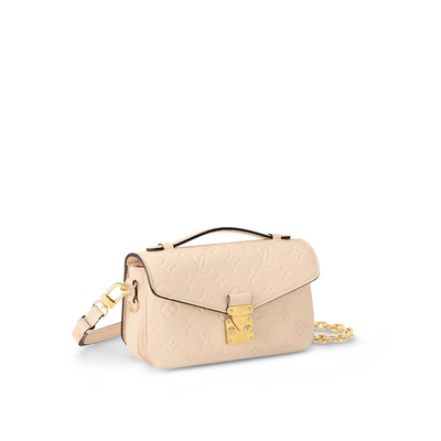 Pochette Métis East West Grained Leather