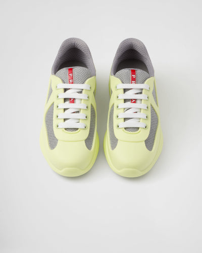 Soft rubber and bike fabric sneakers