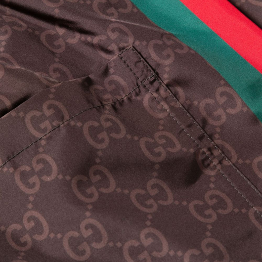 GG Supreme-print swim shorts