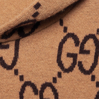 GG WOOL HOODED SWEATSHIRT