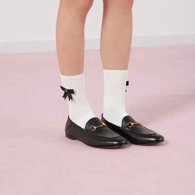 Leather loafer with Horsebit