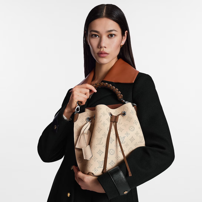 Muria Leather Bucket