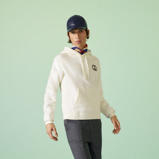 COTTON JERSEY HOODED SWEATSHIRT