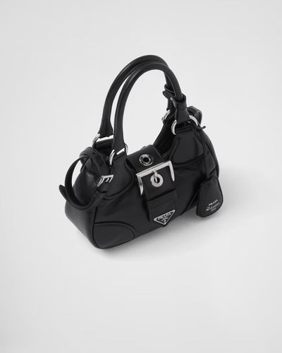 Moon Re-Nylon and leather bag
