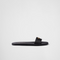 Leather slides