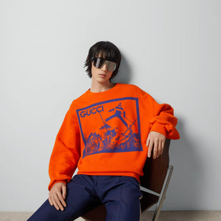 COTTON JERSEY SWEATSHIRT