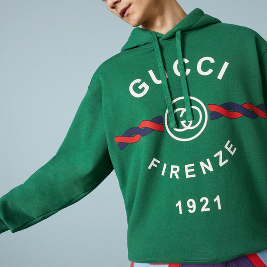 INTERLOCKING G TORCHON COTTON SWEATSHIRT