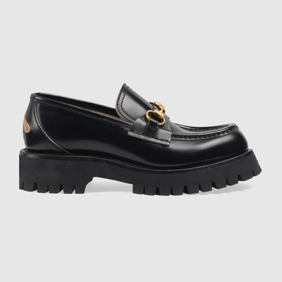 Women's lug sole loafer with Horsebit