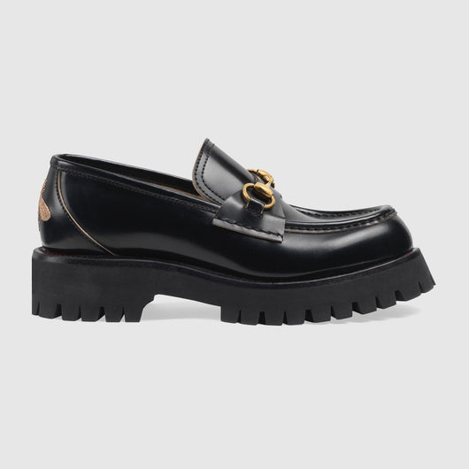 Women's lug sole loafer with Horsebit
