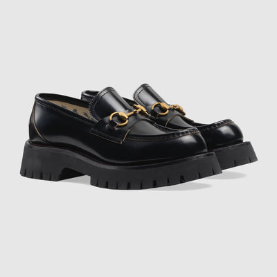 Women's lug sole loafer with Horsebit