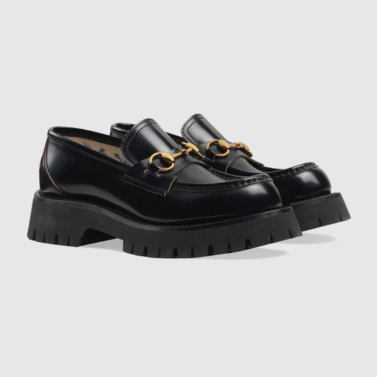 Women's lug sole loafer with Horsebit