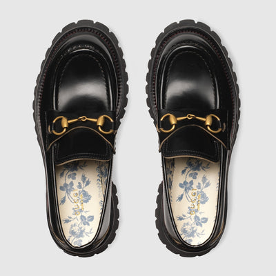 Women's lug sole loafer with Horsebit