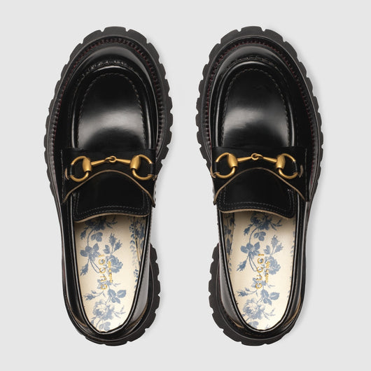 Women's lug sole loafer with Horsebit