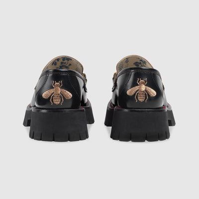 Women's lug sole loafer with Horsebit