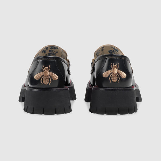Women's lug sole loafer with Horsebit