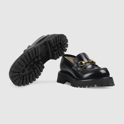 Women's lug sole loafer with Horsebit