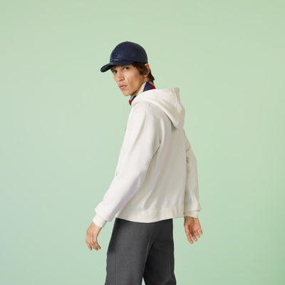 COTTON JERSEY HOODED SWEATSHIRT