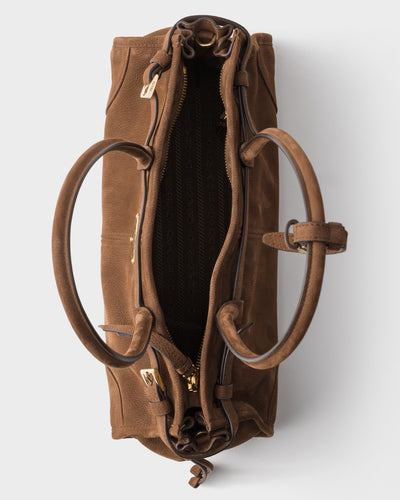 Bonnie medium nubuck leather handbag