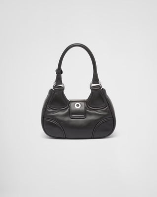 Moon Re-Nylon and leather bag