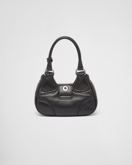 Moon Re-Nylon and leather bag