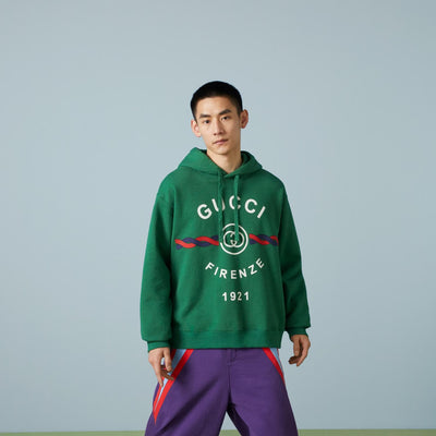 INTERLOCKING G TORCHON COTTON SWEATSHIRT