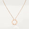 LOVE NECKLACE 16MM 3 DIAMONDS