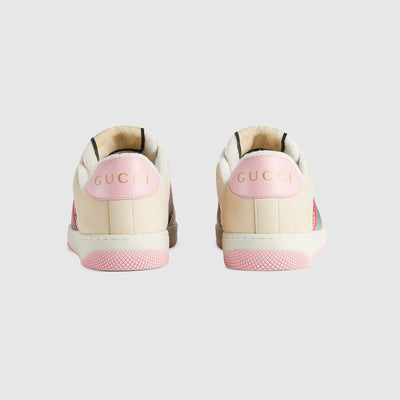 Screener sneaker with crystals