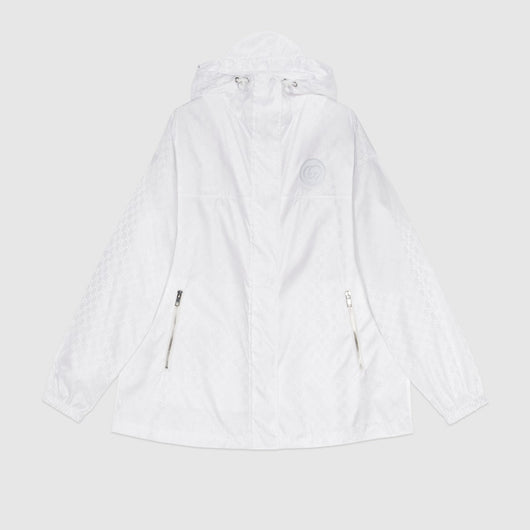 Nylon GG jacquard jacket