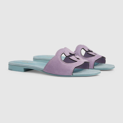 Sandal with interlocking G