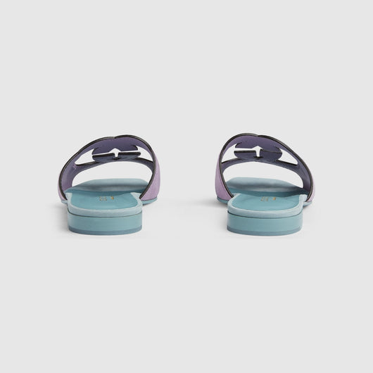 Sandal with interlocking G