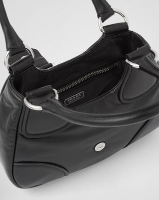 Moon Re-Nylon and leather bag