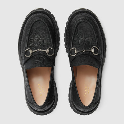 Women's GG lug loafer with Horsebit