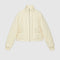 Canvas bomber jacket