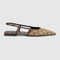 GG slingback ballet flat