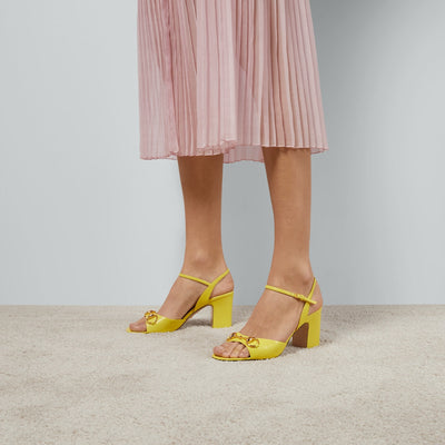Women's mid-heel sandal
