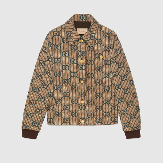 GG wool bomber jacket