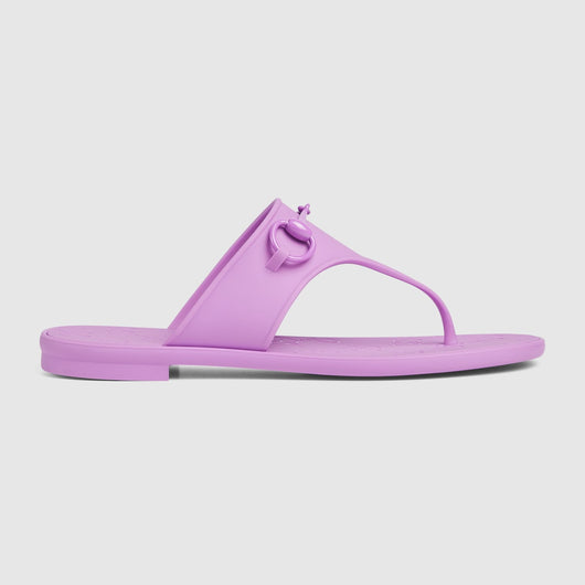 Thong sandal with Horsebit