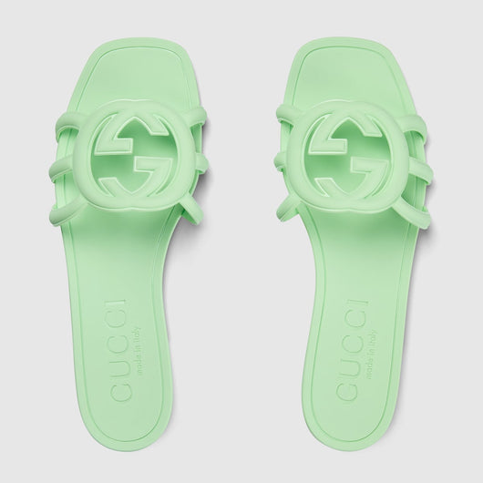 Interlocking rubber G sandal