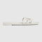 Women's Interlocking rubber G slide sandal