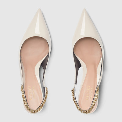 Women Signoria elastic slingback pump
