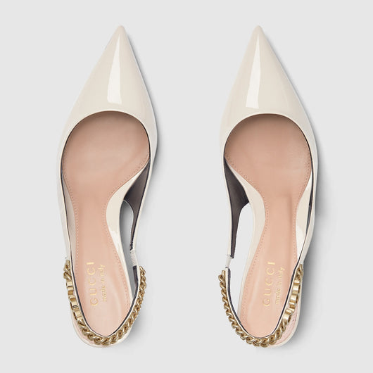 Women Signoria elastic slingback pump