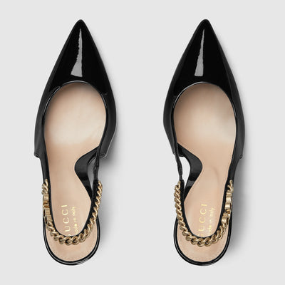 Signoria slingback leather pump