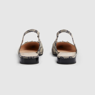 Women's Horsebit slingback ballet flat